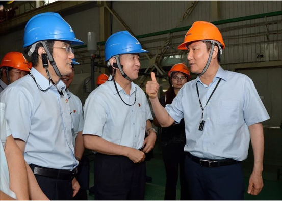 省总工会主席郭大为调研永利集团，，，，为企业转型生长点赞！