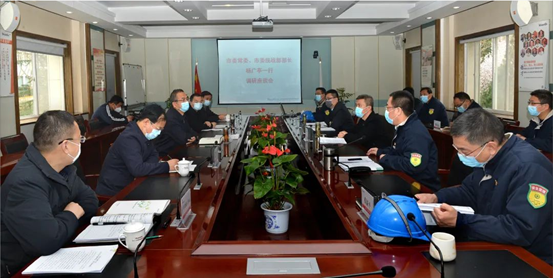 西安市委常委、市委统战部部长杨广亭深入永利集团实地调研指导疫情防控及复工复产事情