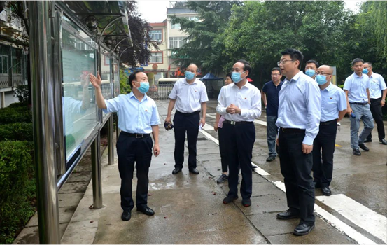 西安市副市长贠笑冬一行深入永利集团临潼社区考察调研